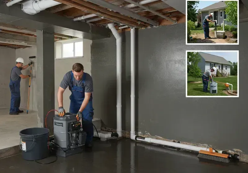 Basement Waterproofing and Flood Prevention process in Mount Morris, IL